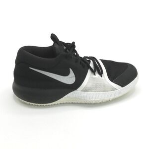 Nike Shoes Boys Sneaker Zoom Assersion‎ Basketball Black White Youth 6.5Y